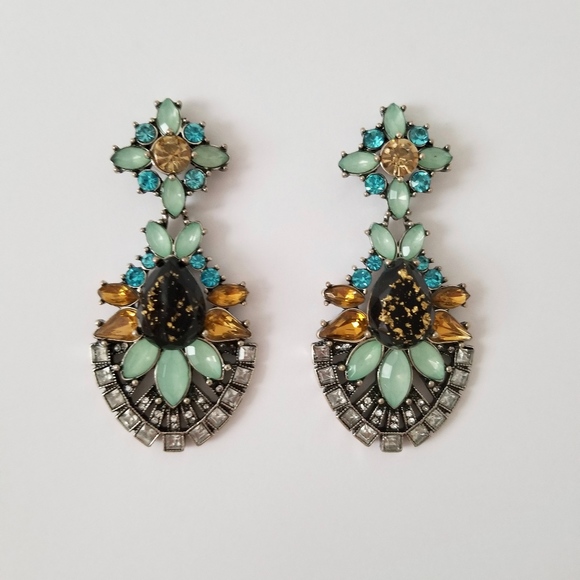 New Beautiful Stud Antique Style Drop Earrings - Picture 2 of 8